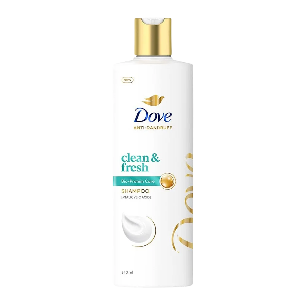 Dove Anti Dandruff Clean and Fresh Shampoo with Bio Protein Care + Salicylic Acid