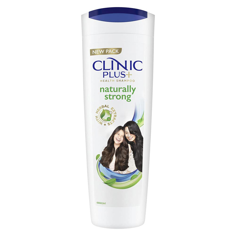 CLINIC PLUS+ Naturally Strong Health Shampoo with Herbal Extracts