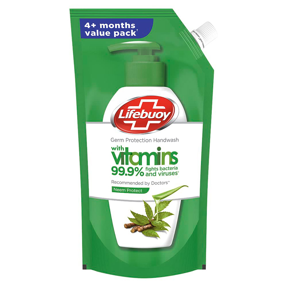 Lifebuoy Neem Protect Hand Wash Refill