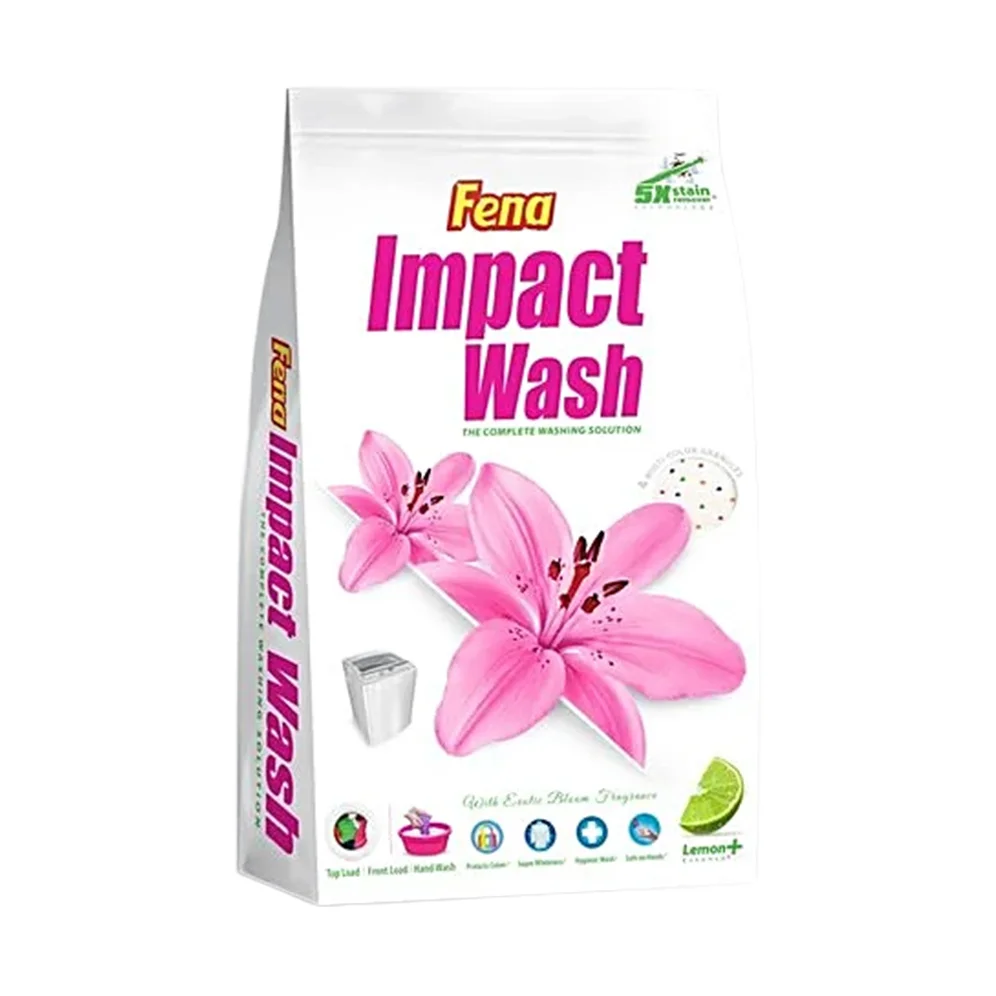 Fena Impact Wash Detergent Powder with Lemon + Essence