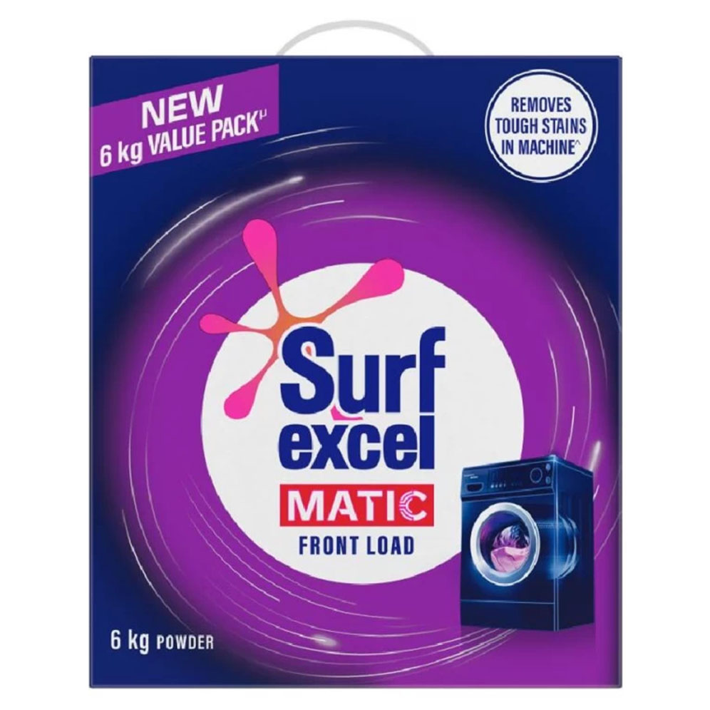 Surf excel Matic Front Load Detergent Powder Carton