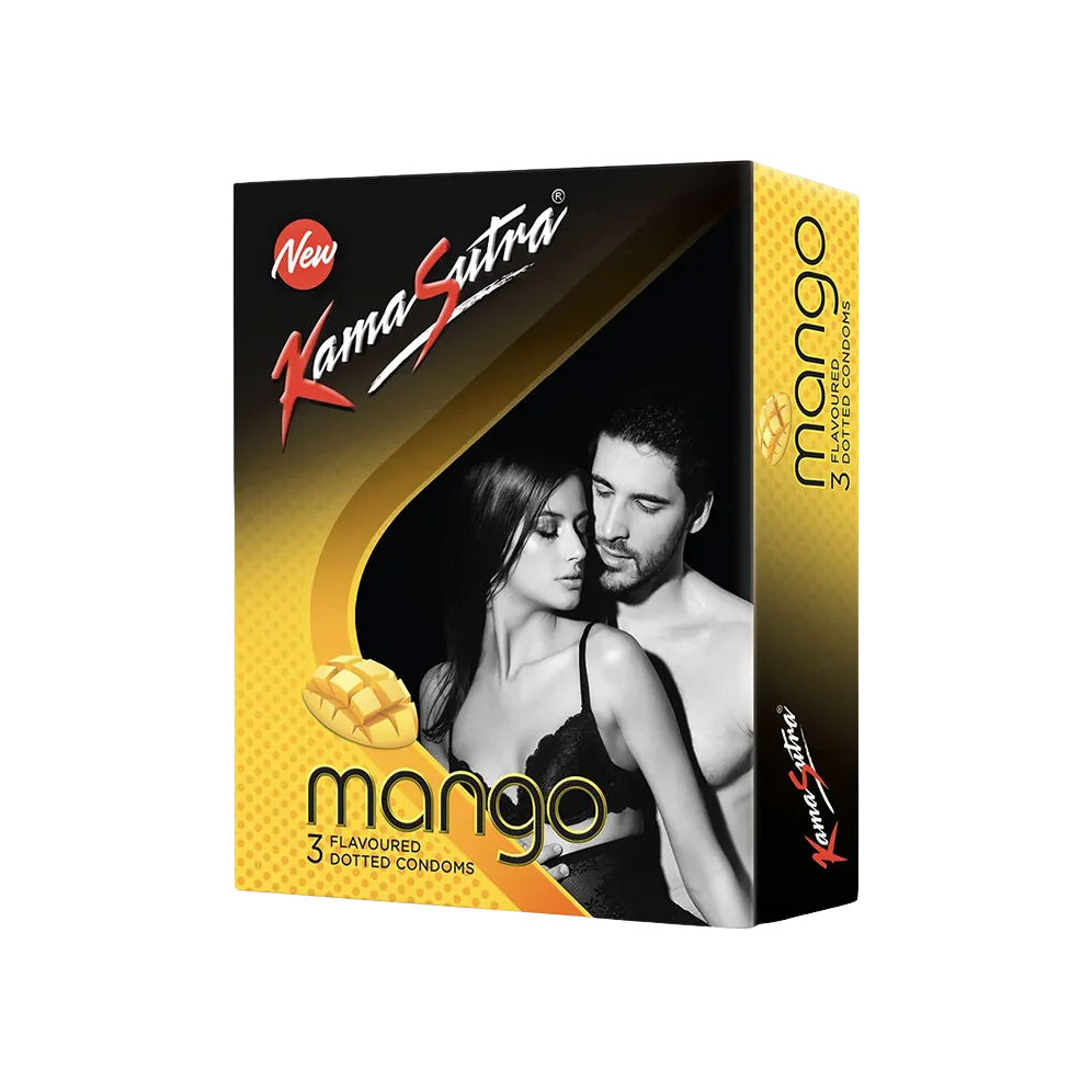 KamaSutra Mango Flavoured Dotted Condoms