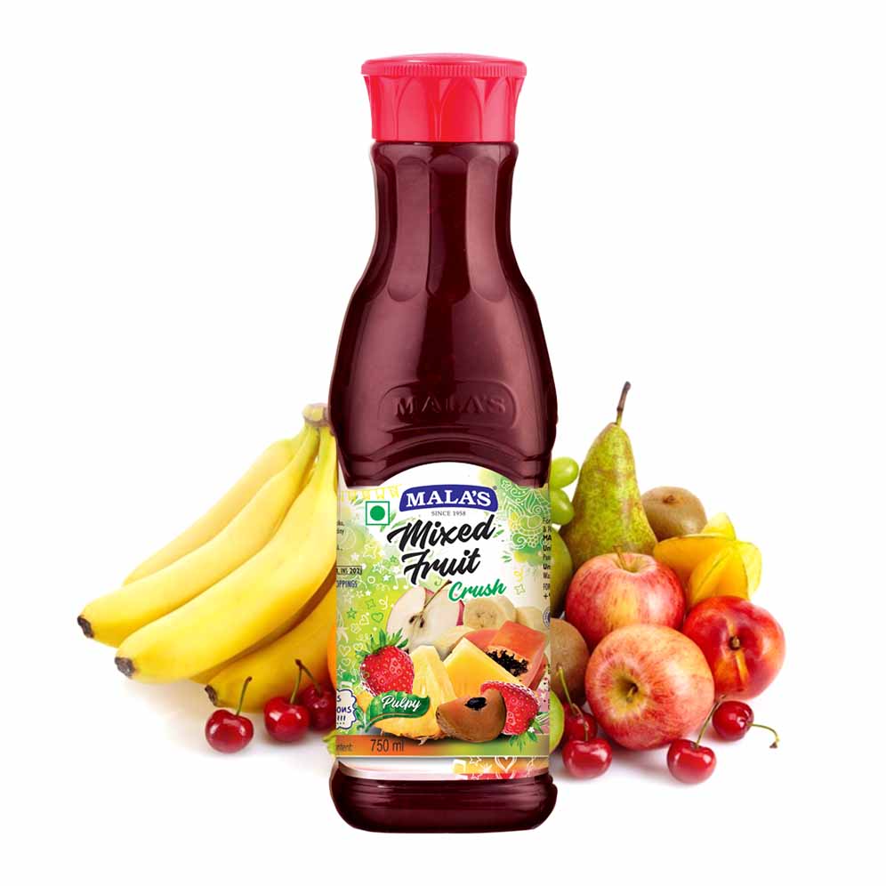 MALAS Mixed Fruit Crush Pulpy