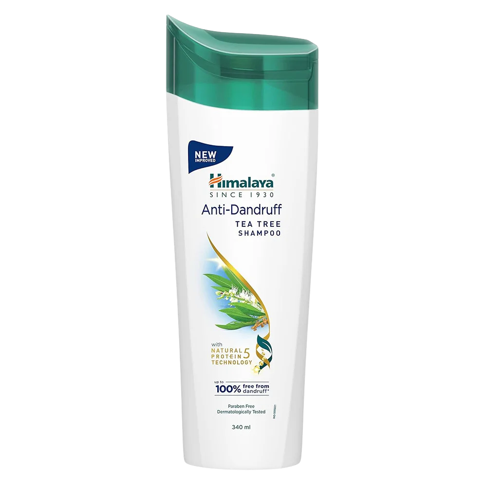 Himalaya Anti Dandruff Shampoo with Tea Tree for 100% Free from Dandruff