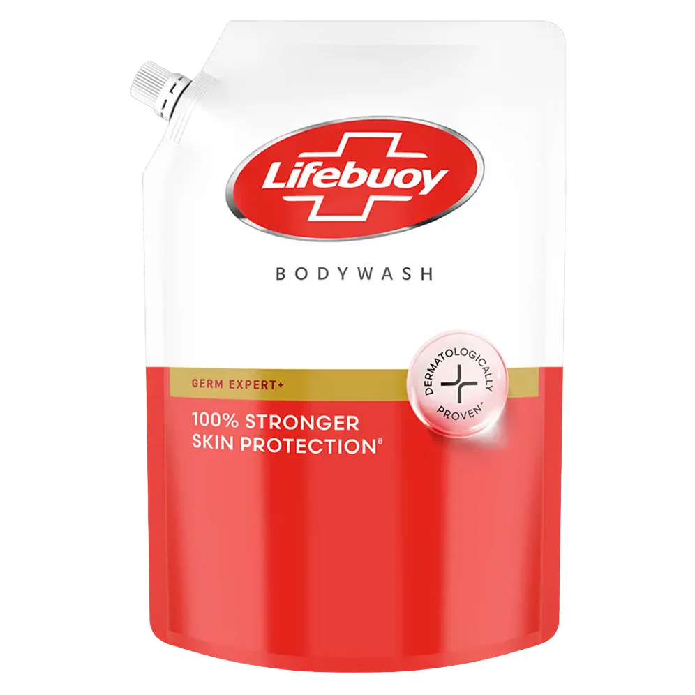 Lifebuoy Germ Expert+ Body Wash with 100% Stronger Skin Protection Refill
