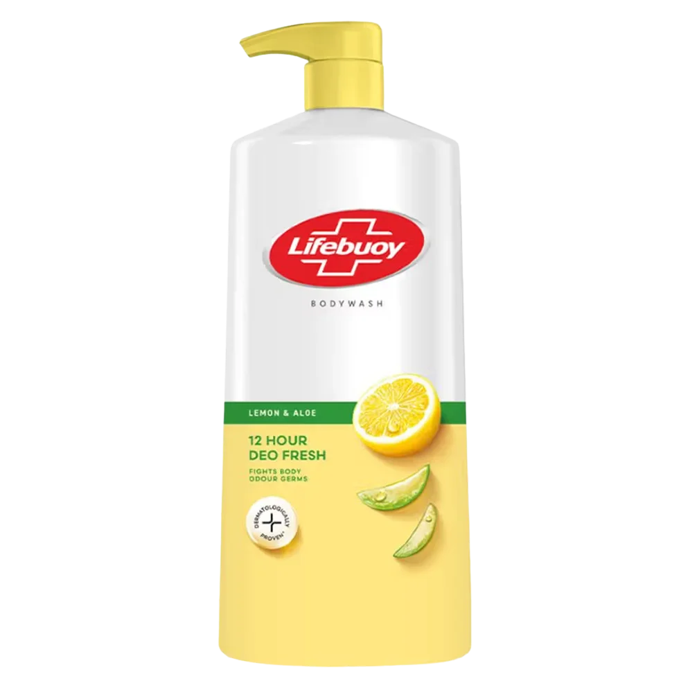Lifebuoy Lemon and Aloe Body Wash with 12 Hours Deo Fresh