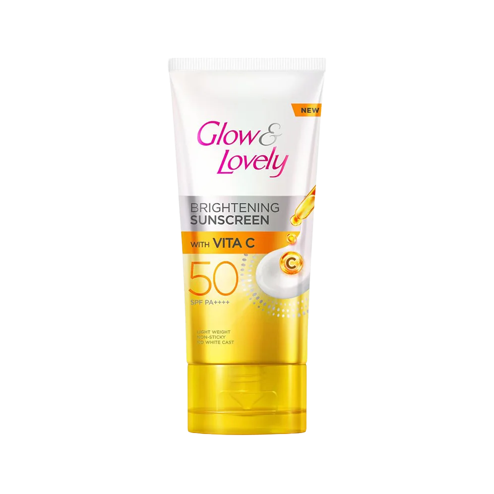 Glow and Lovely SPF 50 PA++++ Brightening Sunscreen with Vita C