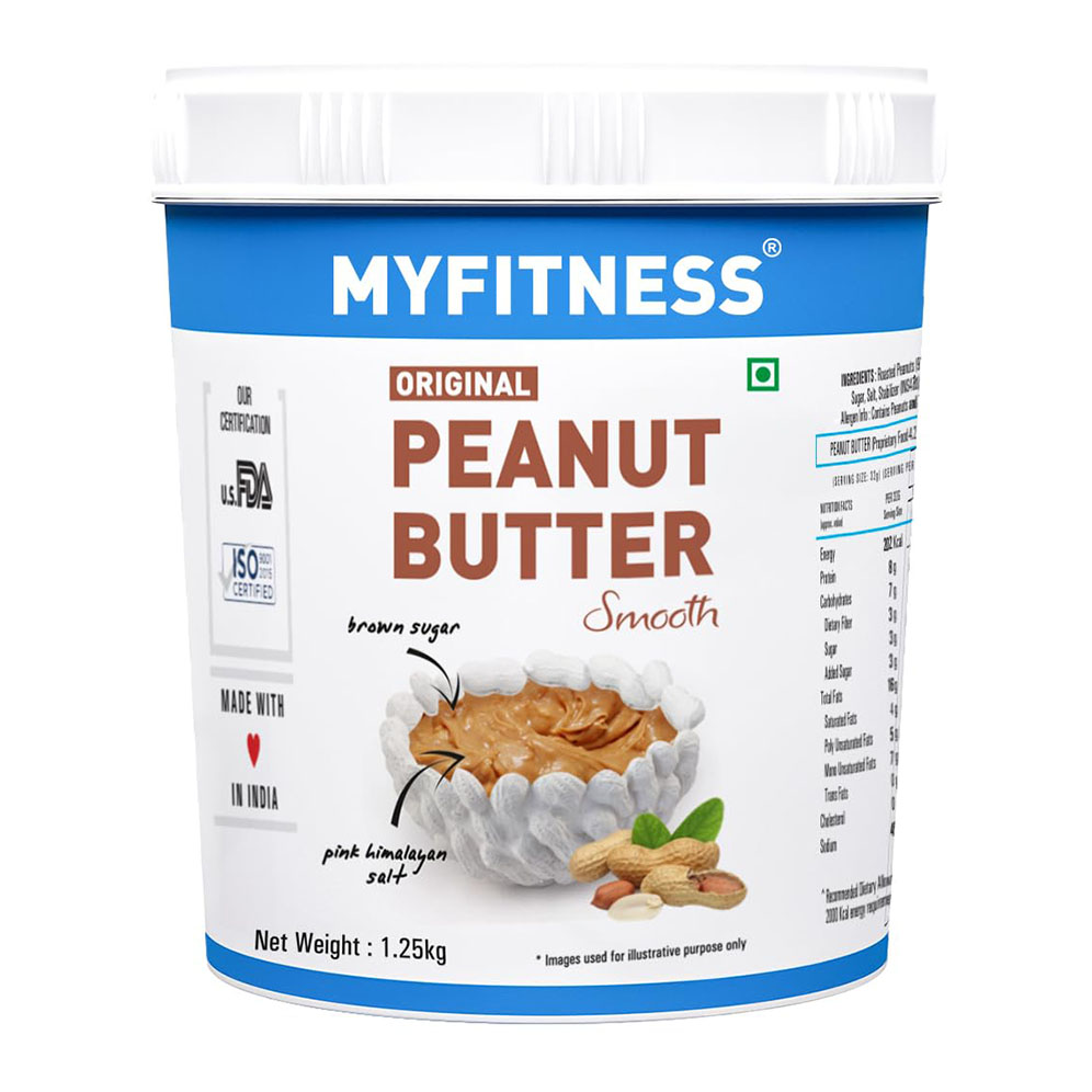MYFITNESS Original Smooth Peanut Butter