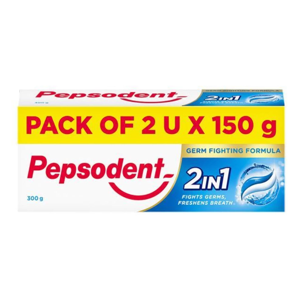 Pepsodent 2 in 1 Germ Fighting Formula Toothpaste