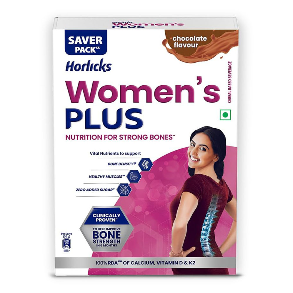Horlicks Women Plus Chocolate Flavour Health Drink Carton