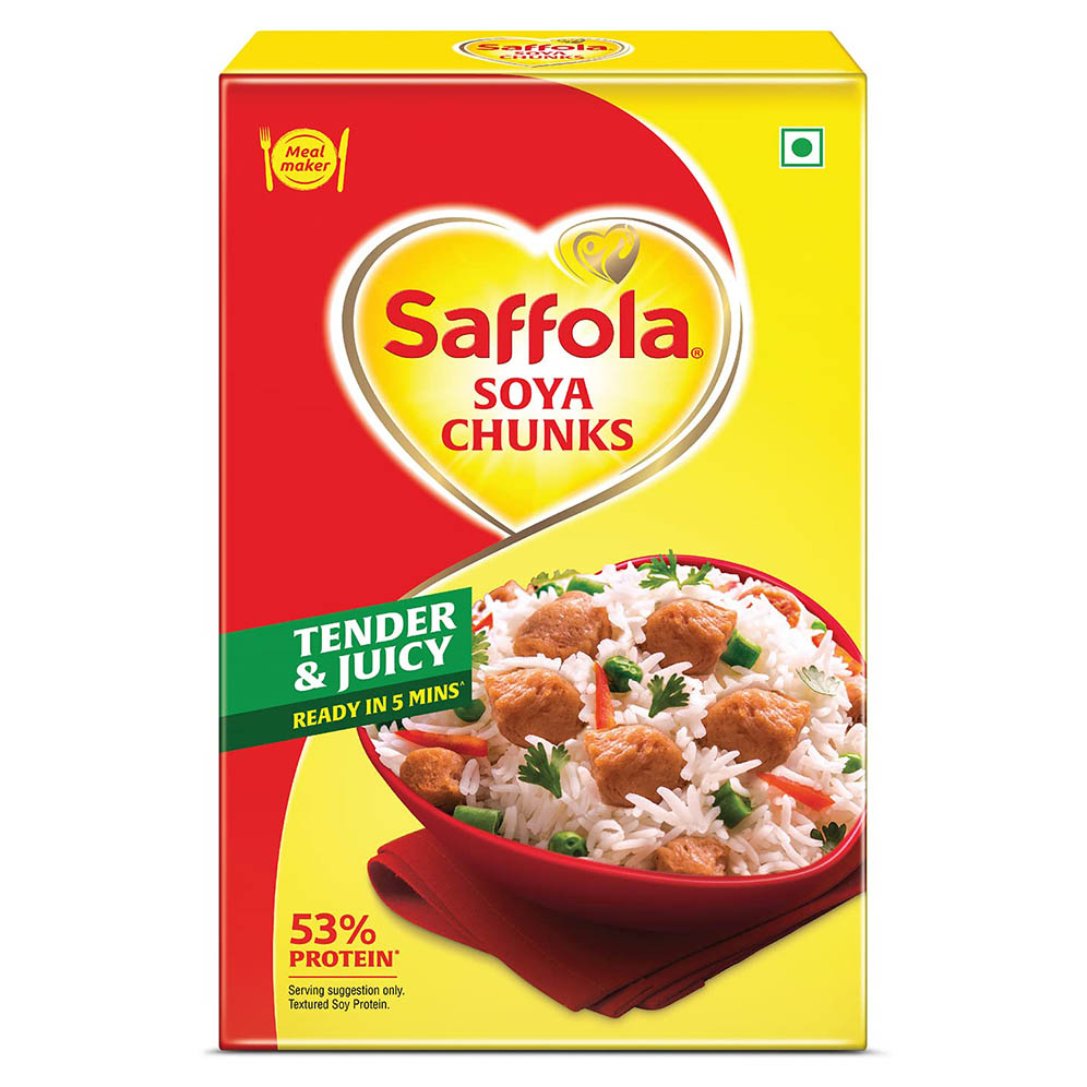 Saffola Soya Chunks Carton