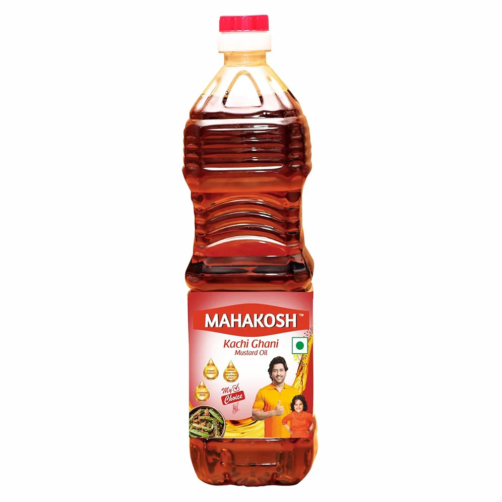 MAHAKOSH Kachi Ghani Mustard Oil Bottle
