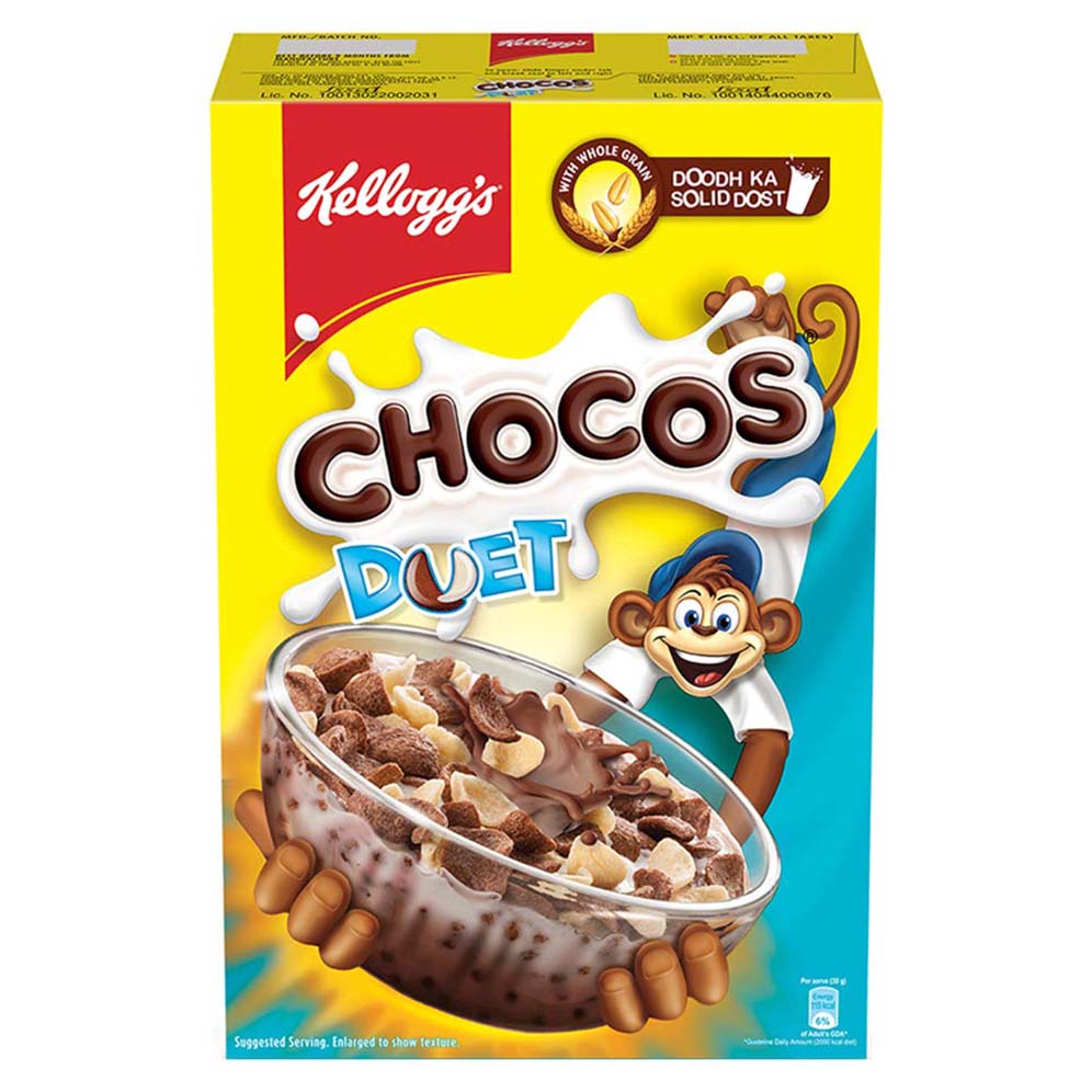 Kelloggs Chocos Duet Carton