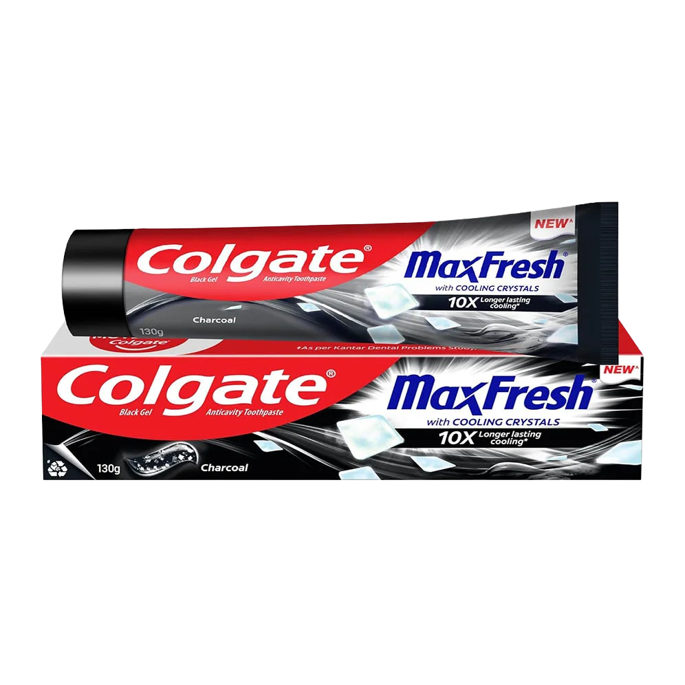 Colgate maxFresh Charcoal Black Gel Anticavity Toothpaste