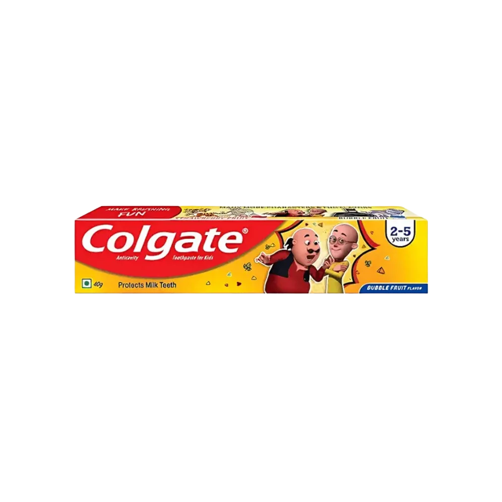 Colgate Bubble Fruit Flavor 2 to 5 Years Anticavity Kids Toothpaste