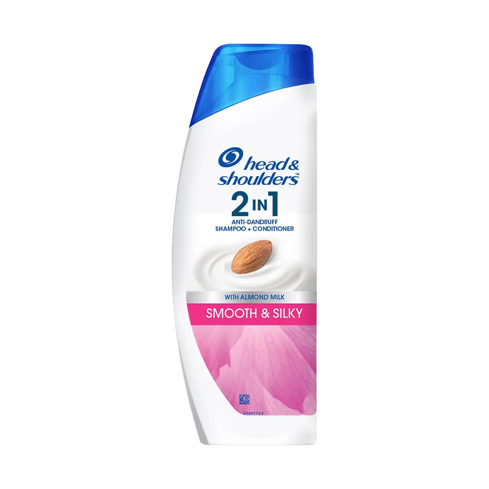 head and shoulders Smooth and Silky 2in1 Anti Dandruff Shampoo + Conditioner