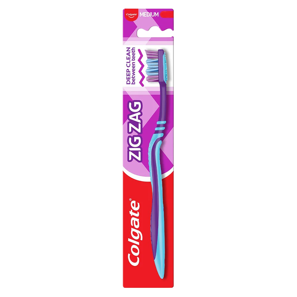 Colgate Zig Zag Deep Clean Medium Toothbrush