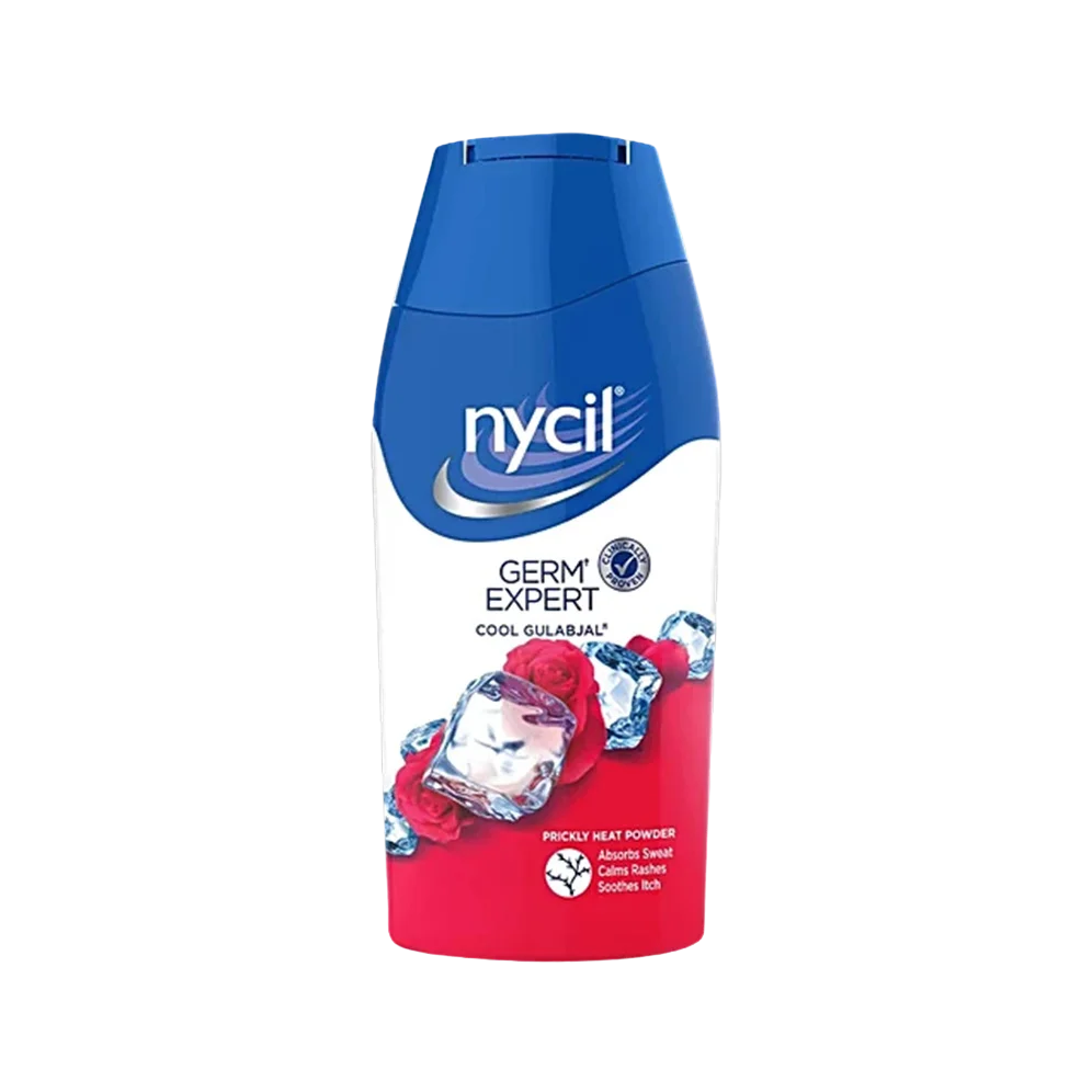 nycil Germ Expert Cool Gulabjal Prickly Heat Powder