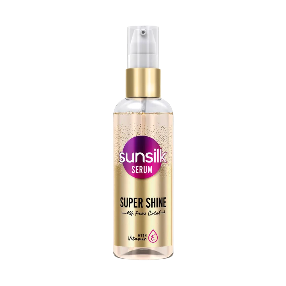 sunsilk Super Shine Hair Serum for 48 Hours Frizz Control with Vitamin E