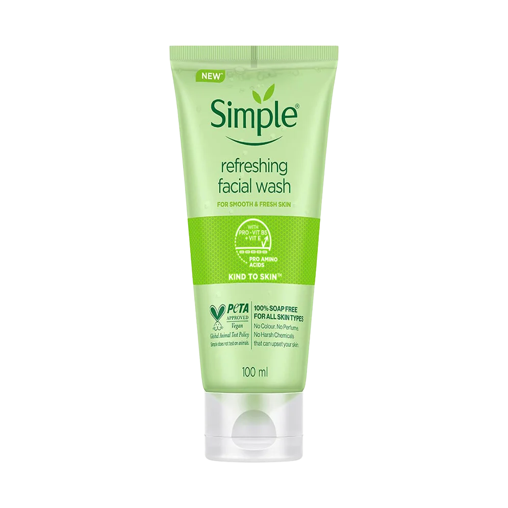 Simple Refreshing Facial Wash for Smooth and Fresh Skin