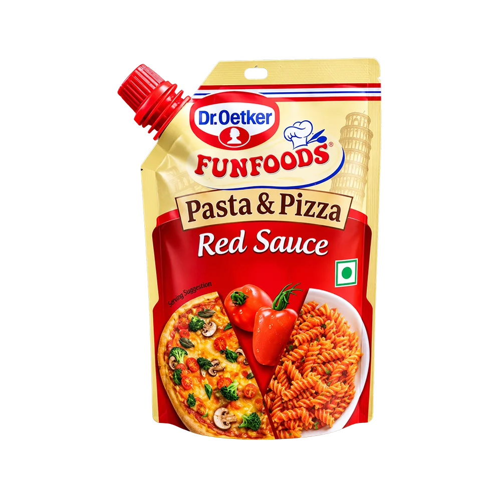 Dr Oetker FUNFOODS Pasta and Pizza Red Sauce Pouch