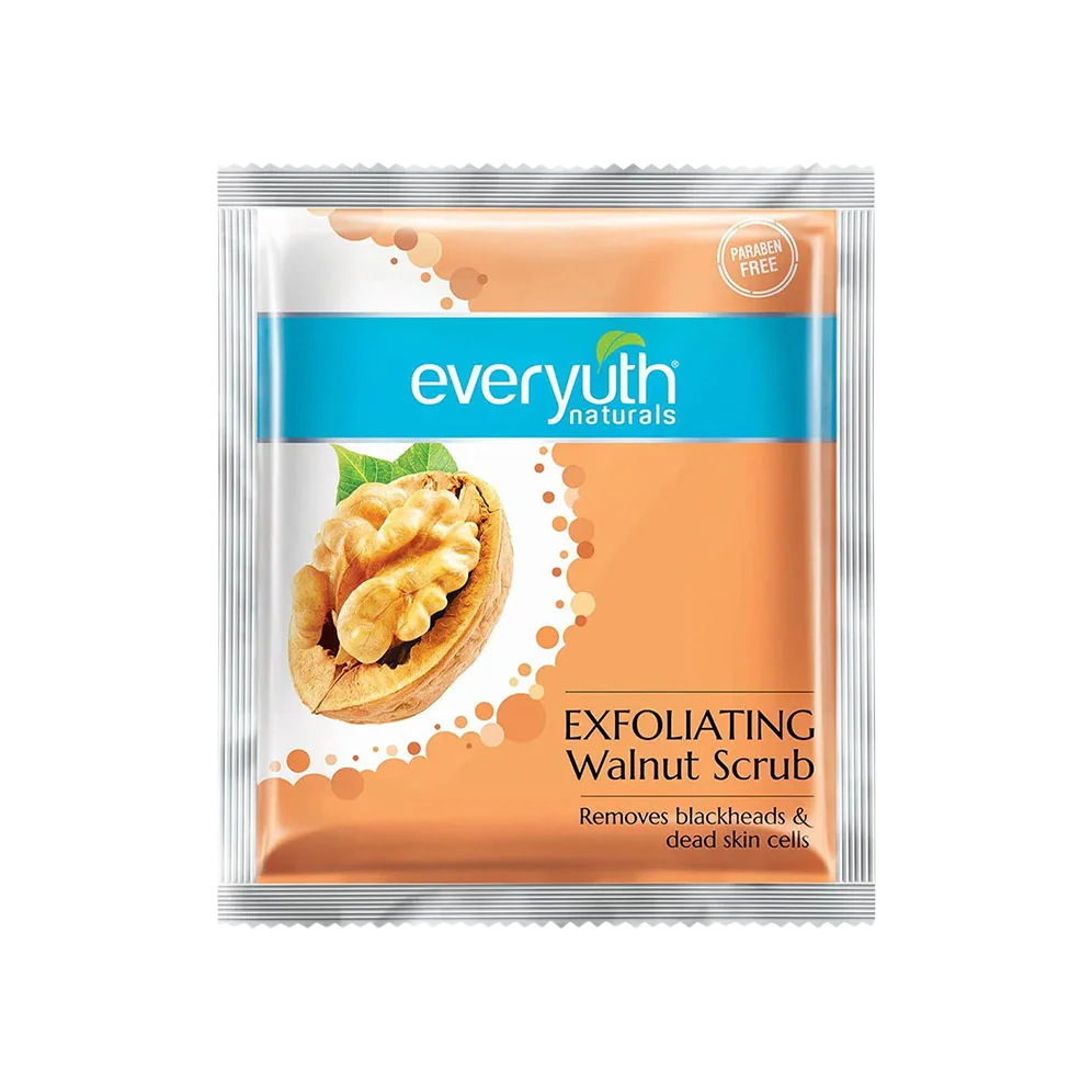 everyuth naturals Exfoliating Walnut Scrub Removes Blackheads and Dead Skin Cells