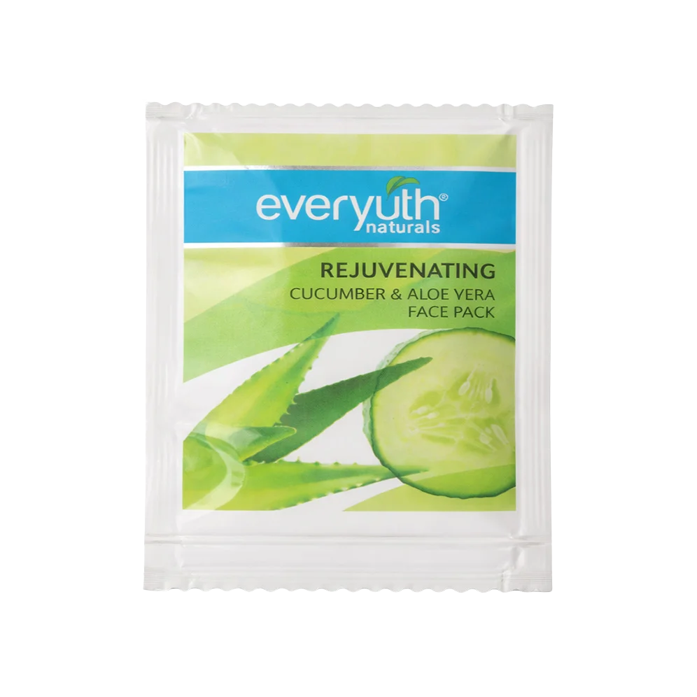 everyuth naturals Rejuvenating Cucumber and Aloe Vera Face Pack