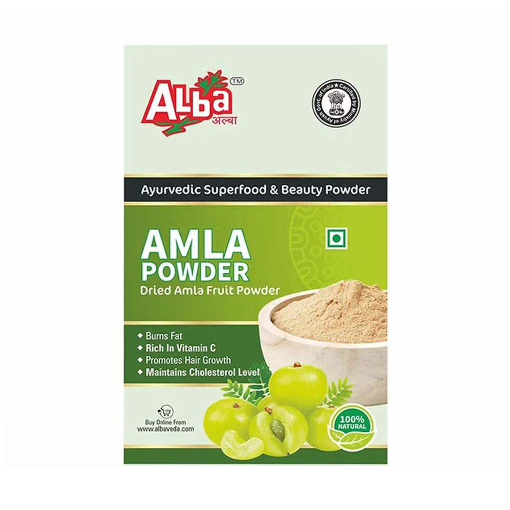 ALba Amla Powder, Dried Amla Fruit Powder