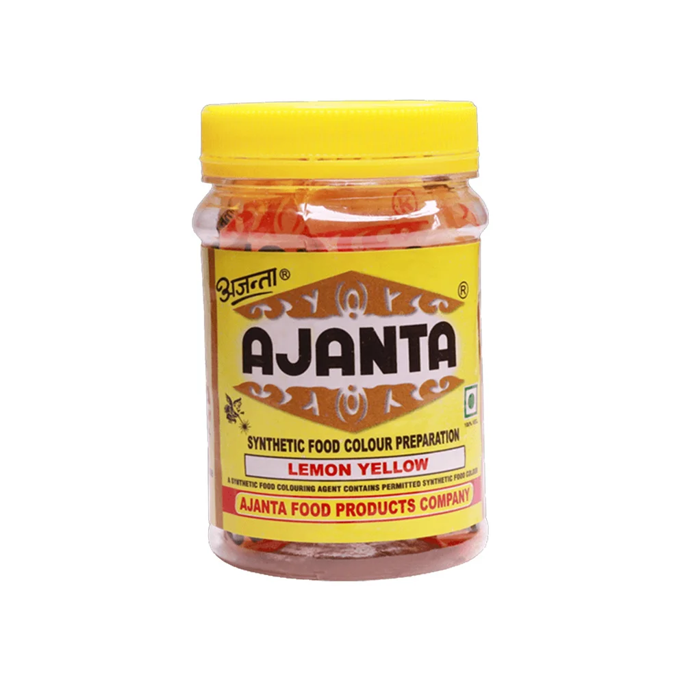 AJANTA Lemon Yellow Synthetic Food Colour Preparation