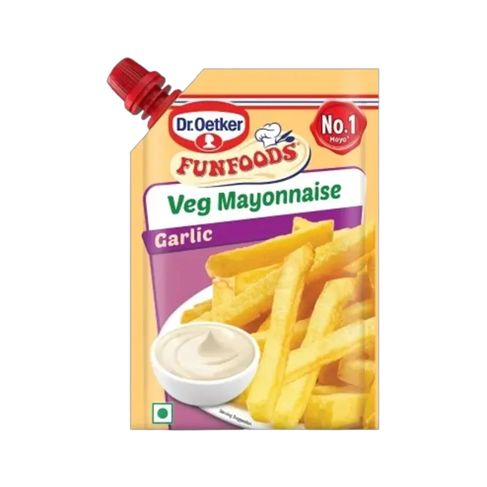 Dr Oetker FUNFOODS Garlic Veg Mayonnaise Pouch