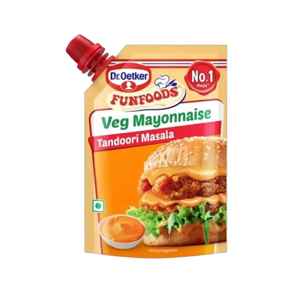 Dr Oetker FUNFOODS Tandoori Veg Mayonnaise Pouch