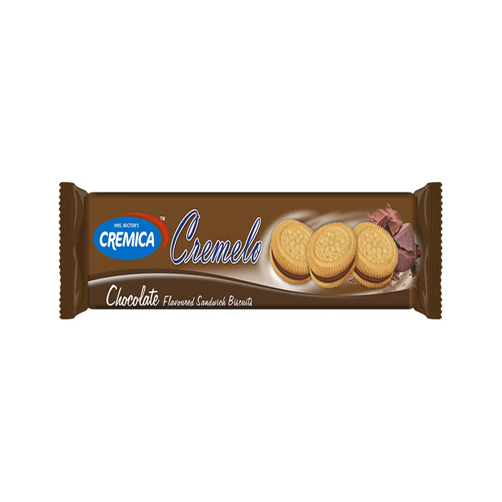 CREMICA Cremelo Chocolate Flavoured Sandwich Biscuits