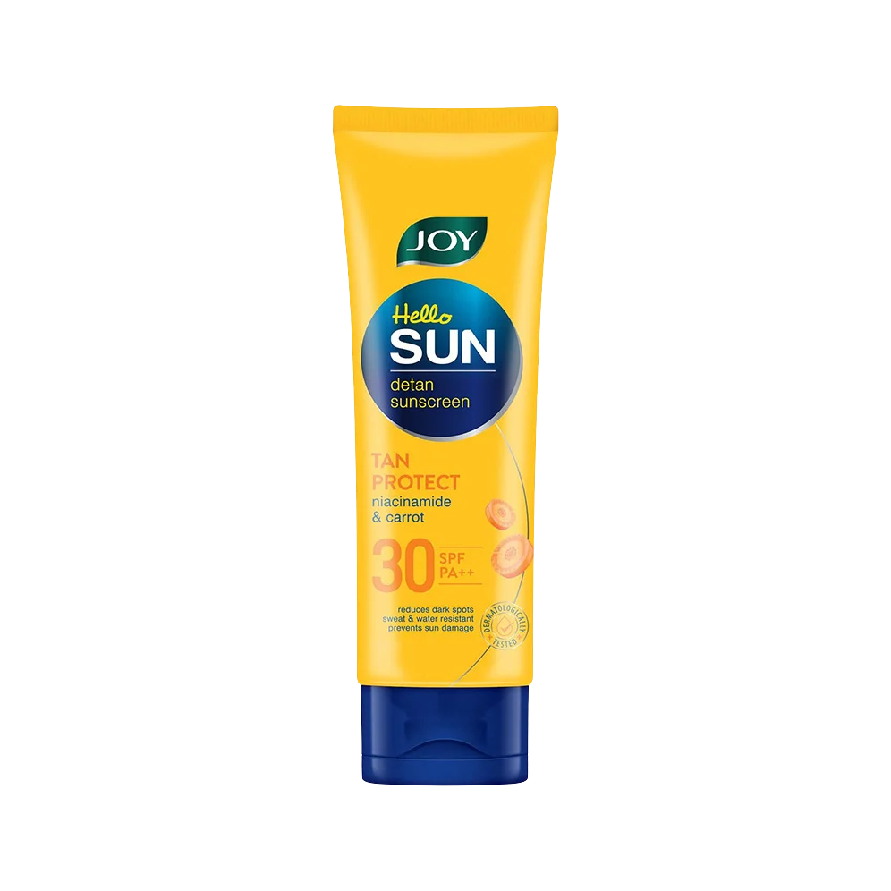 JOY SPF 30 PA++ Sunscreen for Tan Protect with Niacinamide and Carrot