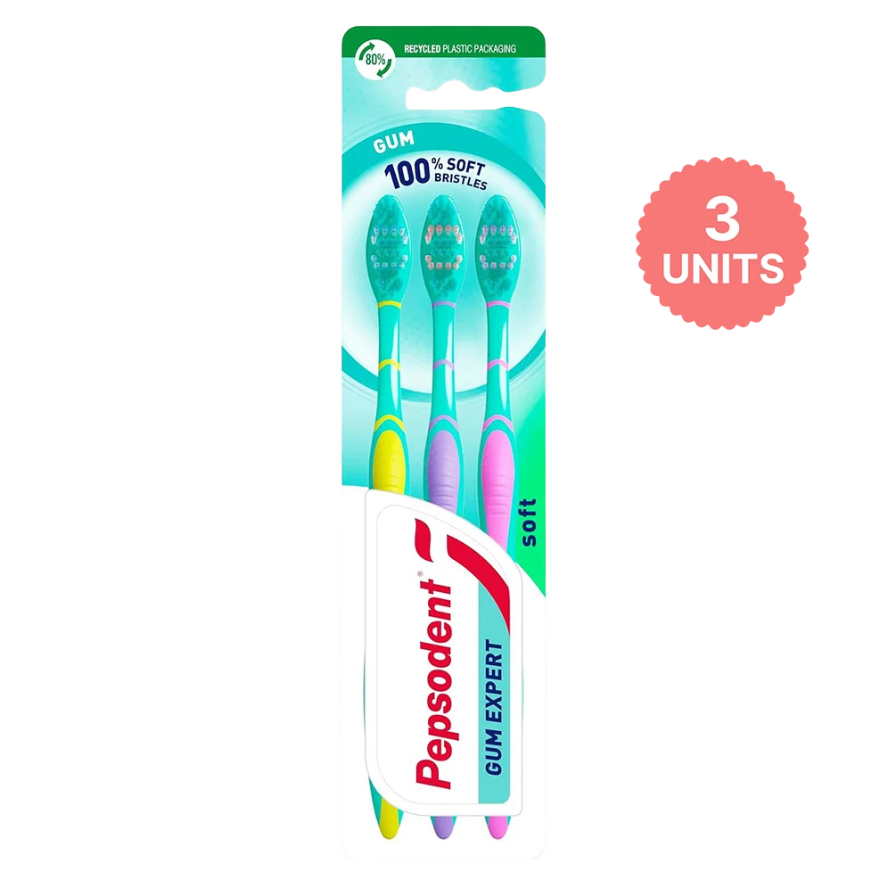Pepsodent Gum Expert 100% Soft Bristles Toothbrush