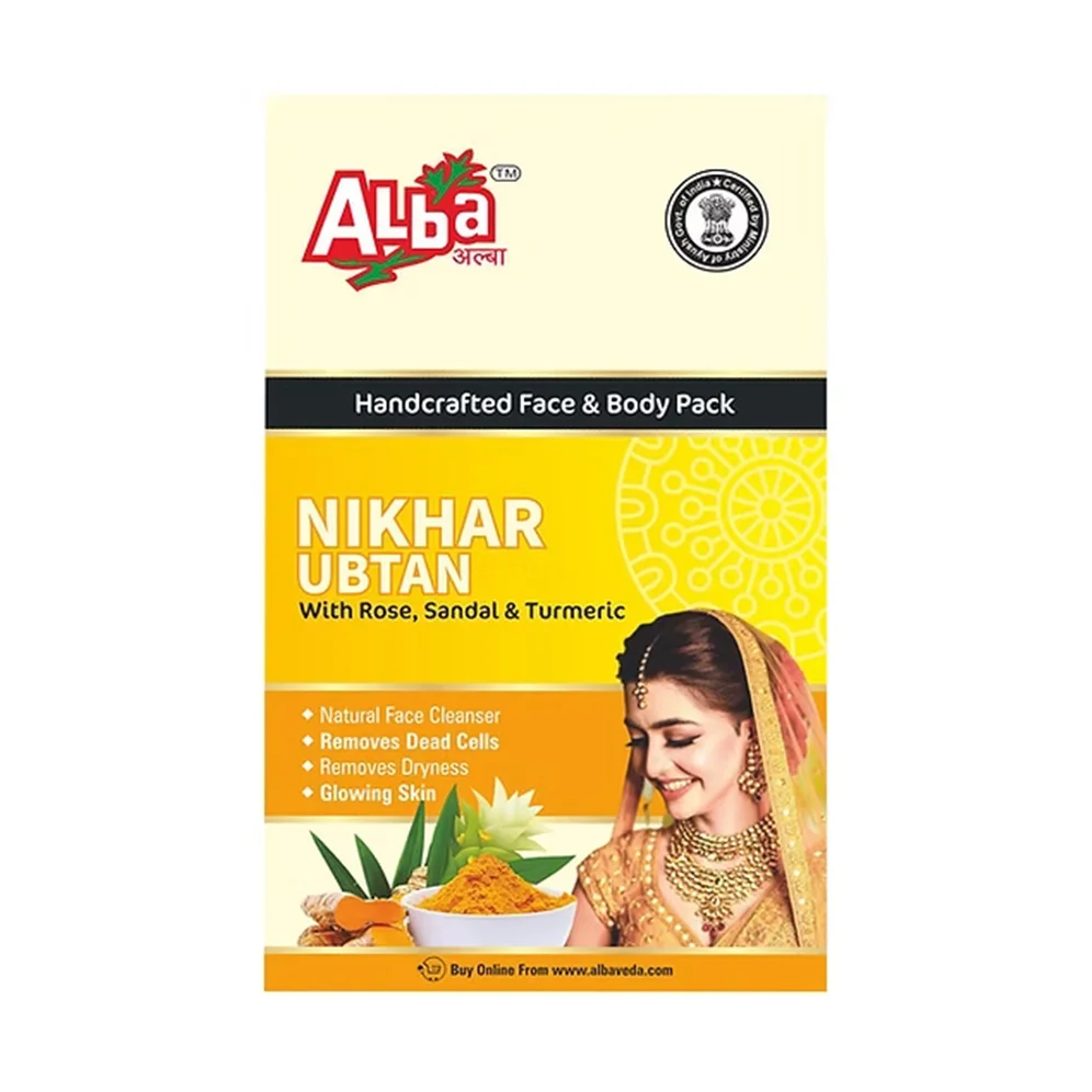 ALba Nikhar Ubtan with Rose, Sandal and Turmeric